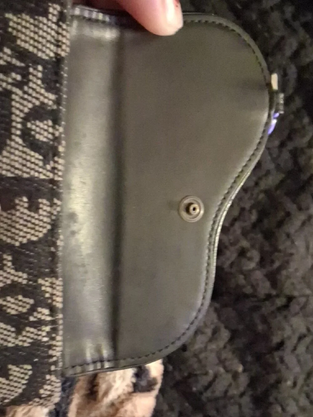Christian Dior Monogram Canvas Wallet - Brown/Black - PROJECT